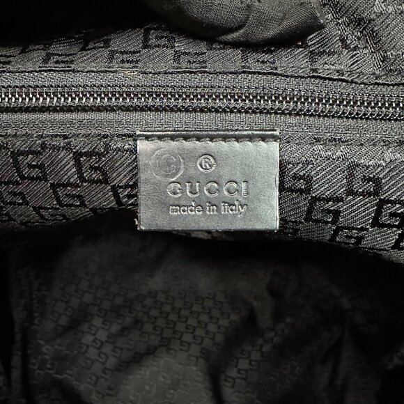 ❌SOLD❌ Authentic Gucci Sherry Line Web Nylon Backpack - Picture 12 of 15